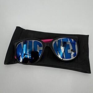 Vintage Walt Disney & Co‎ Mickey Mouse Sunglasses & Case - Mirrored Lenses